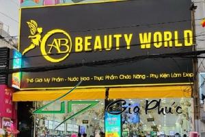 Bảng hiệu alu chữ nổi